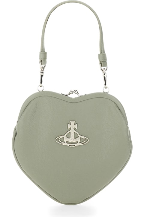 Clutches for Women Vivienne Westwood "belle" Heart Frame Bag