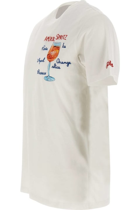 Fashion for Men MC2 Saint Barth "aperol Spritz" Cotton T-shirt
