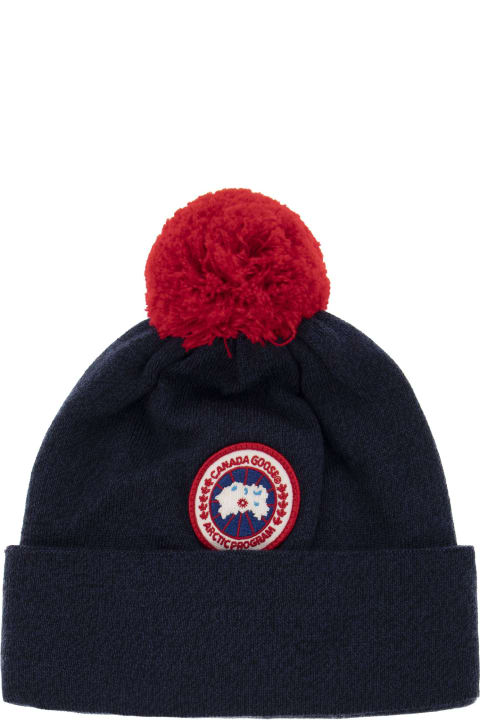 Accessories & Gifts for Boys Canada Goose Merino Wool Pom-pom Toque
