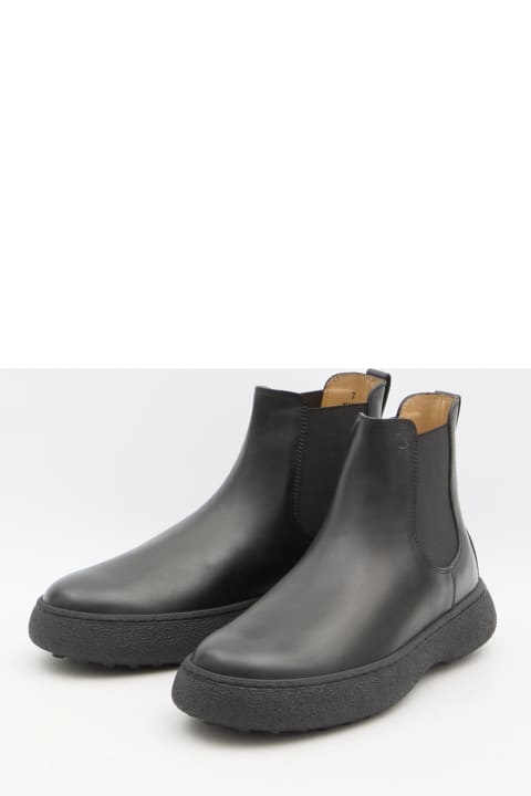 Tod's Boots for Men Tod's Leather Chelsea Boots