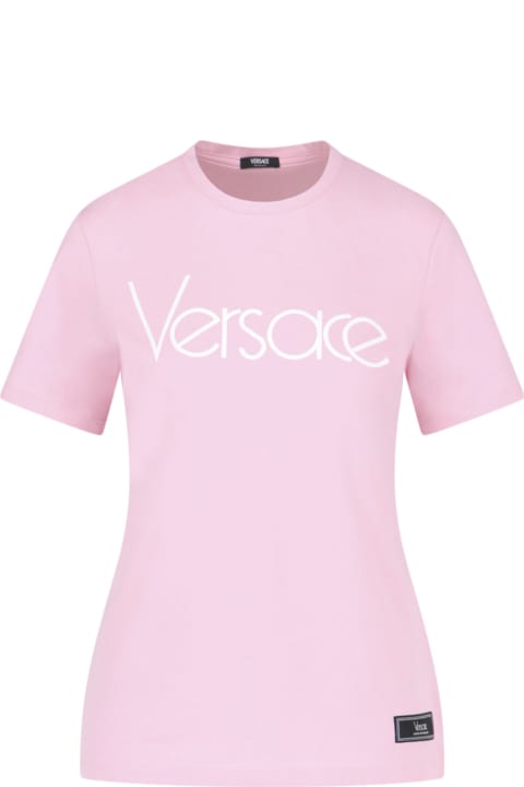 Versace Women Versace "1978 Re-edition" Logo T-shirt