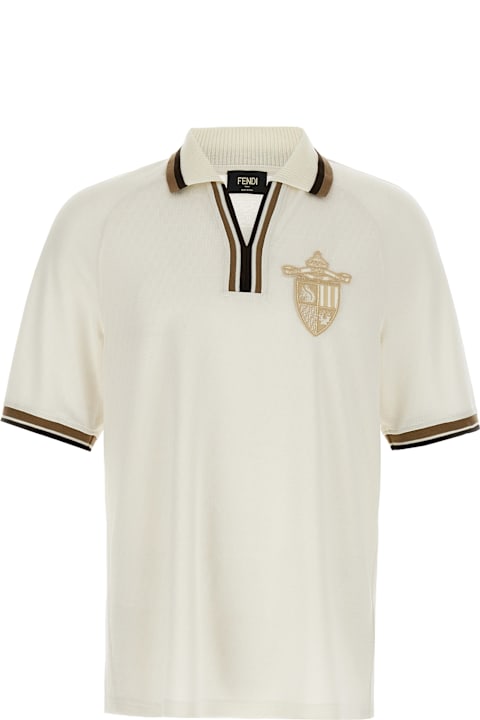 メンズ Fendiのトップス Fendi Polo Jacquard Ff