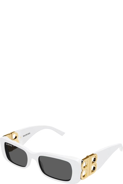 Bb0096s-011 "dynasty" - White Sunglasses