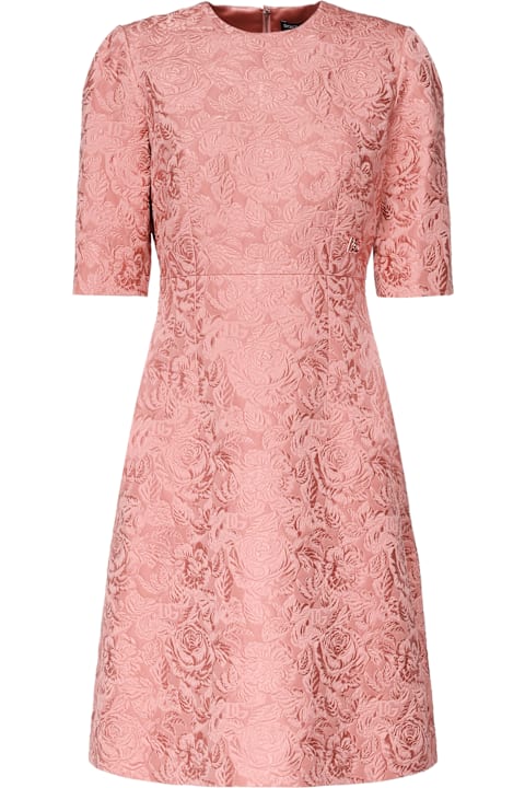 Dolce & Gabbana Clothing for Women Dolce & Gabbana Midi Floral Dress