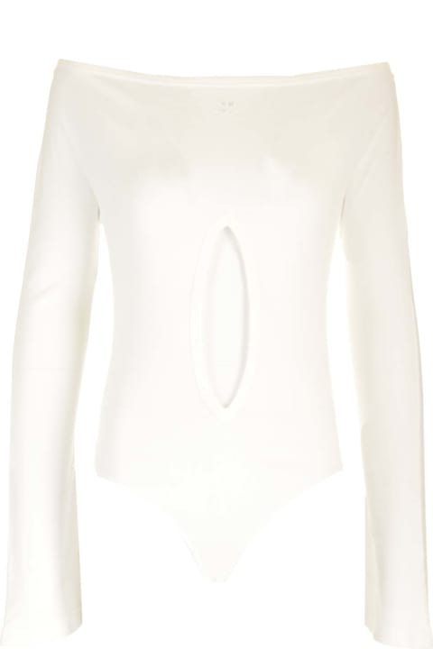 Underwear & Nightwear for Women Courrèges Jersey Bodysuit With Cut Out