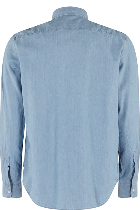 Homeware Aspesi Denim Long-sleeved Shirt