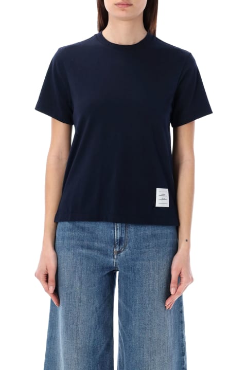 Thom Browne for Women Thom Browne Relaxed Fit T-shirt