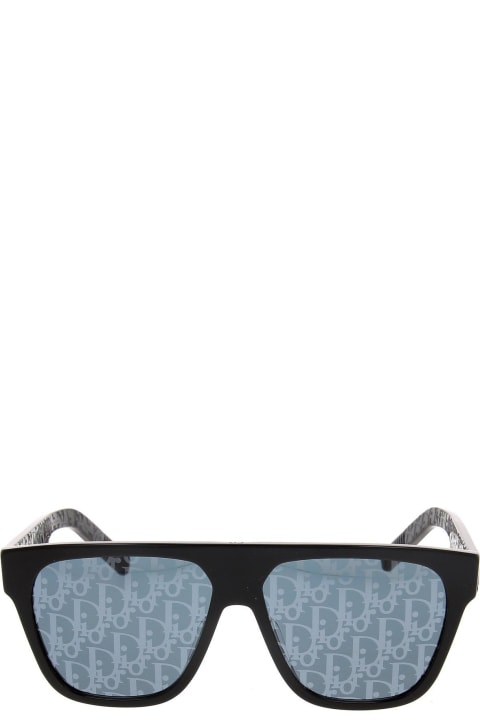 Diorb23 S3i Rectangular Frame Sunglasses
