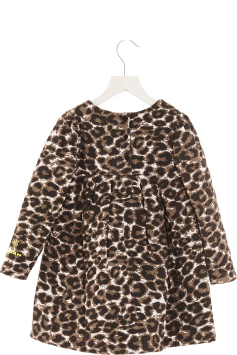 Dresses for Girls Douuod Douid X Julian Animal Print Quilted Dress