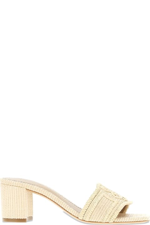 Emporio Armani Rafia Mules