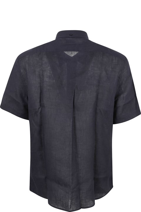 Brunello Cucinelli Clothing for Men Brunello Cucinelli Round Hem Patched Pocket Shirt