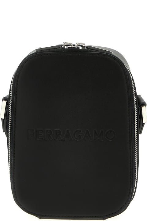 メンズ バッグのセール Ferragamo Compact Shoulder Strap