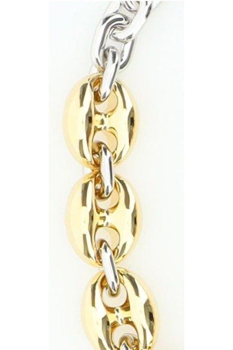 Jewelry Sale for Women Paco Rabanne Two-toned Chain-linked Necklace