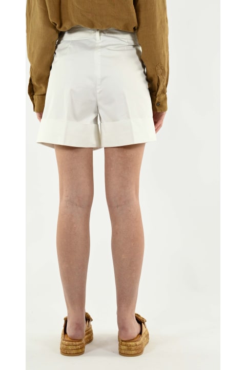 Fay Pants & Shorts for Women Fay High Turn-up Shorts