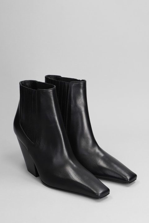 Casadei for Women Casadei Ankle Boots In Black Leather