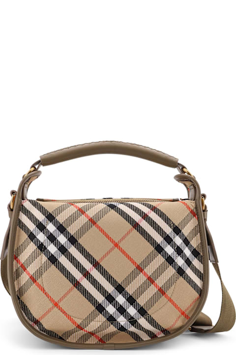 Burberry Bags for Women Burberry Clip Messenger Burberry Check Fabric Shoulder Bag