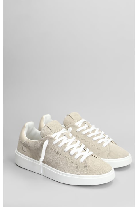 D.A.T.E. for Men D.A.T.E. Levante Sneakers In Beige Suede