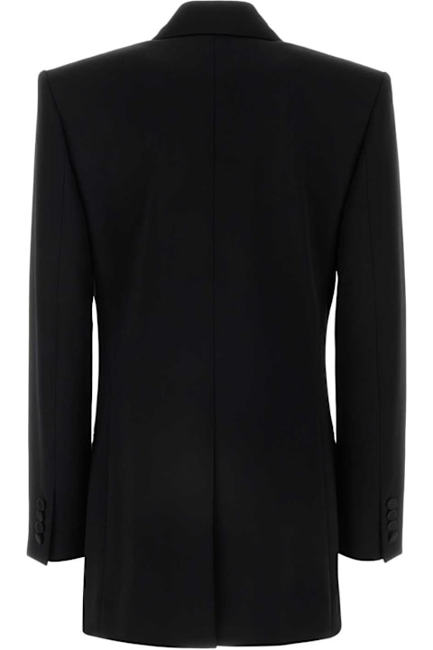 Saint Laurent Coats & Jackets for Women Saint Laurent Black Wool Blazer