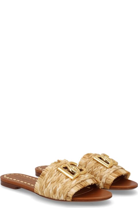 Dolce 
Gabbana Sandal With Logo