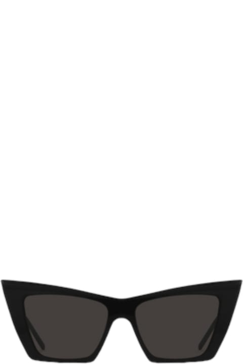 メンズ新着アイテム Saint Laurent Eyewear Sl 372 - Black Sunglasses