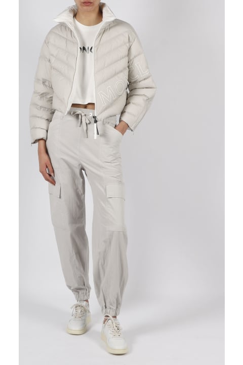 Moncler Sale for Women Moncler Cotton Trousers With Large Pockets