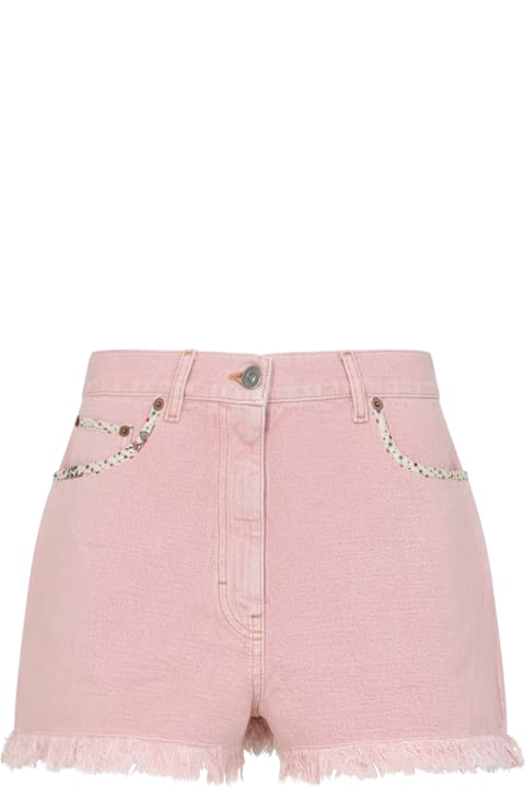 Valentino for Kids Valentino Denim Shorts