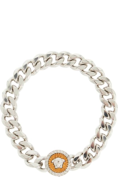 Versace Bracelets for Men Versace 'chain Bracelet With Medusa Charm