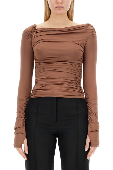 Helmut Lang Clothing for Women Helmut Lang Top With Ruffles
