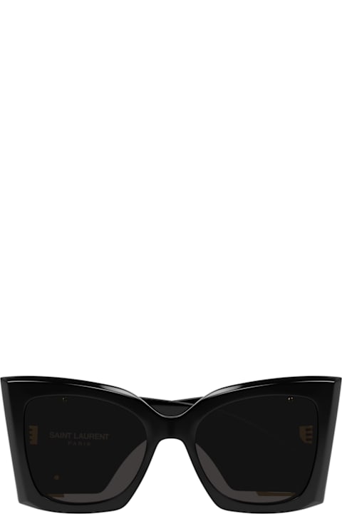 Saint Laurent Eyewear for Kids Saint Laurent Eyewear Saint Laurent Sl M119 Blaze 001 Black Sunglasses