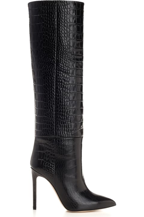 Paris Texas Boots for Women Paris Texas Embossed Leather Boots