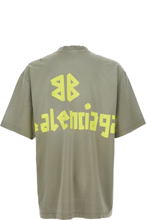 Balenciaga Clothing for Men Balenciaga Medium Fit T-shirt