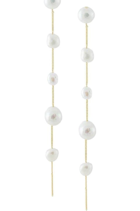 Jewelry for Women Cult Gaia Atum Pearl Embellished Drop Earrings