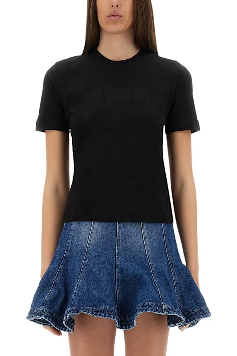 MSGM for Women MSGM Slim Fit T-shirt