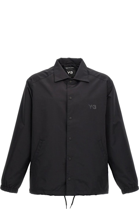 Y-3 Coats & Jackets for Men Y-3 Bird Printed Shirt Jacket