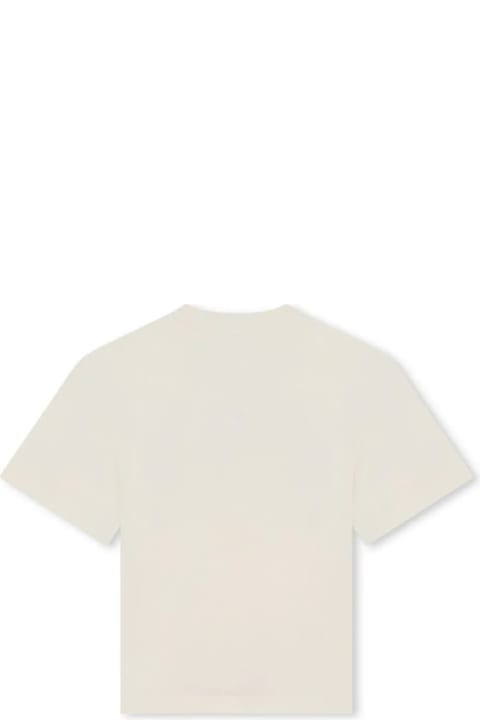ボーイズ LanvinのTシャツ＆ポロシャツ Lanvin Butter T-shirt With Logo Print