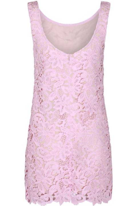 Homeware self-portrait Floral Lace Mini Dress
