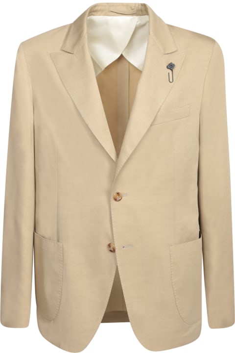 Homeware Lardini Lyocell Suit In Beige