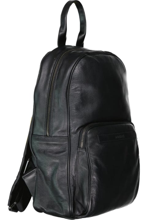 メンズ a.testoniのバックパック a.testoni Leather Backpack