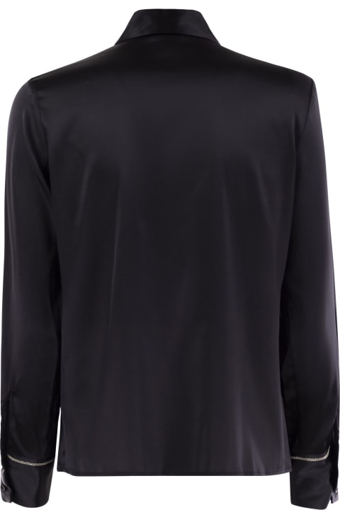 Peserico ملابس علوية لـ السيدات Peserico Silk Crepe Shirt