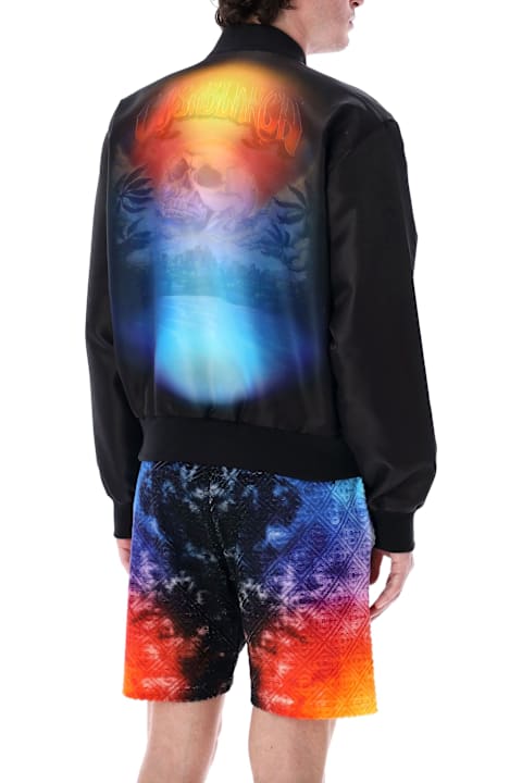 Homeware Casablanca Organza Gradient Bomber Jacket