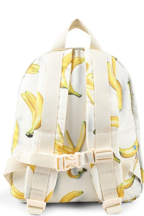 Molo for Kids Molo Ivory Backpack For Kids With Banana