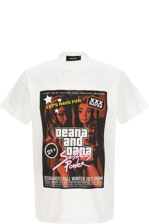 Dsquared2 Sale for Men Dsquared2 Cigarette Fit T-shirt