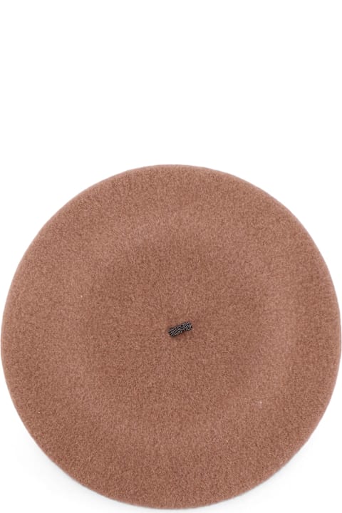Brunello Cucinelli قبعات لـ السيدات Brunello Cucinelli Wool Hat