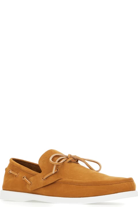Marni Loafers & Boat Shoes for Men Marni Camel Suede Lace-up Shoes