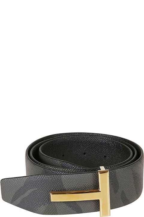 Belts for Men Tom Ford T Buckled Belt