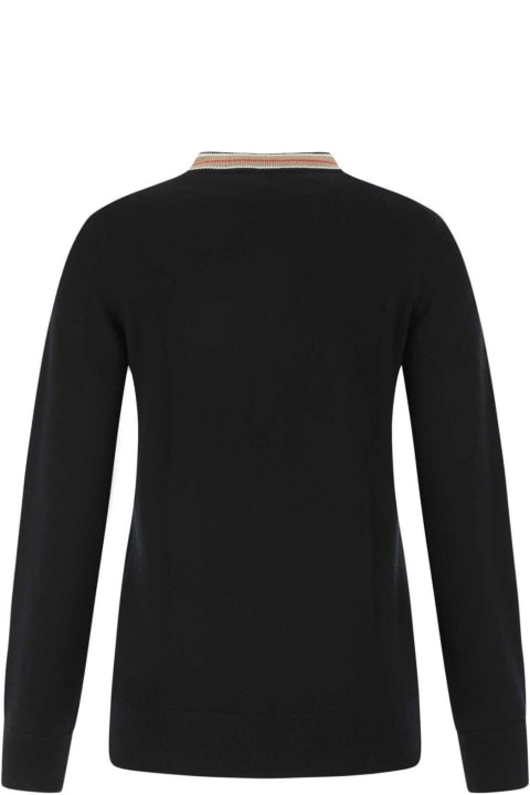 ウィメンズ Burberryのフリース＆ラウンジウェア Burberry Stripe Detailed Sweater