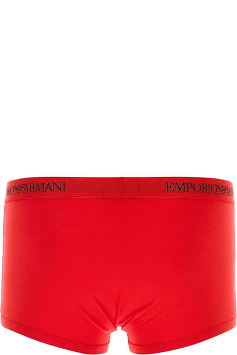 Emporio Armani Underwear for Women Emporio Armani Multicolor Cotton Boxer Set