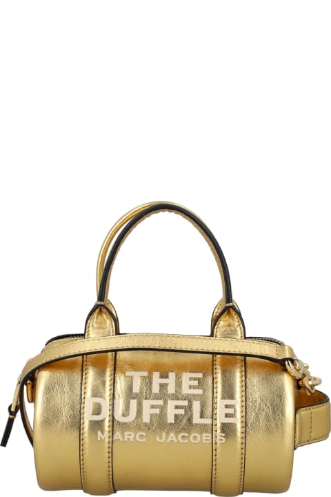 ウィメンズ Marc Jacobsのショルダーバッグ Marc Jacobs The Mini Duffle Bag Metallic