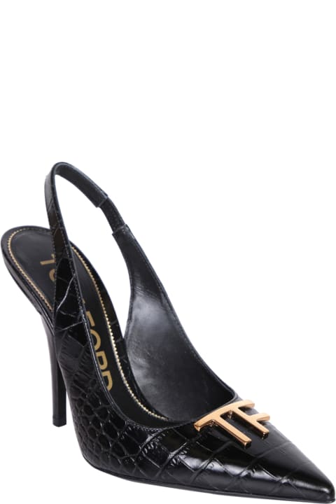 High-Heeled Shoes for Women Tom Ford Slingback Pumps