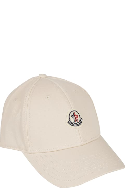 Moncler Hats for Women Moncler Logo Classic Patch Baseball Cap